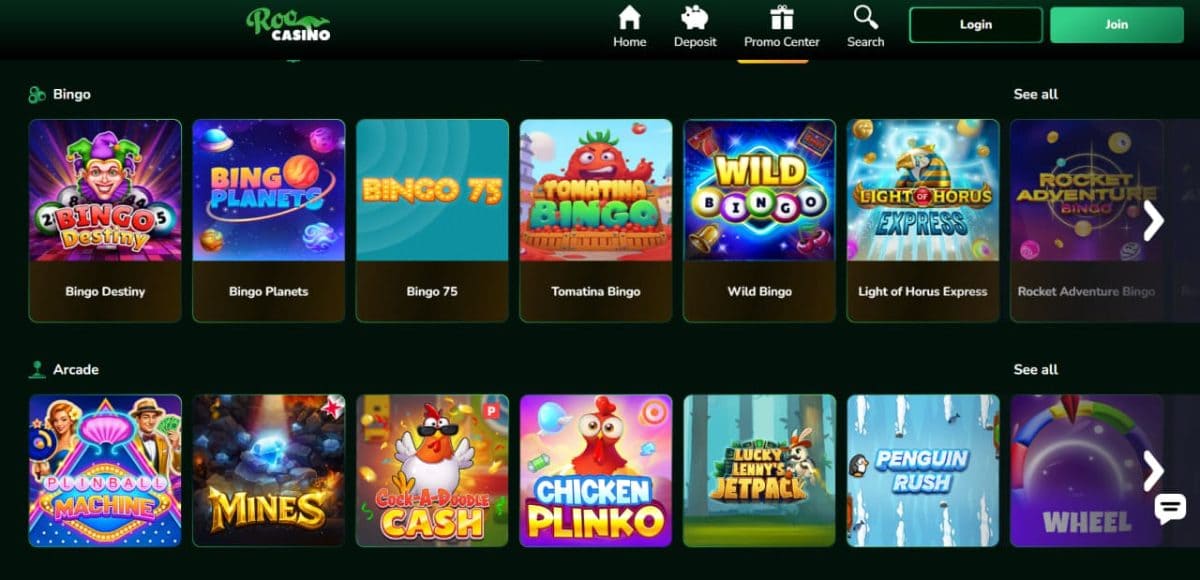 Roo Casino Review 2026: A$5,000 Tiered Welcome Across Three Deposits & 150 Free Spins AU image 3